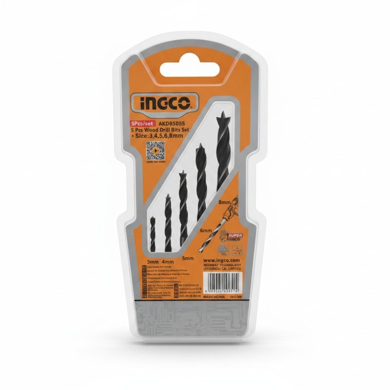Set de 5 forets à bois 38mm INGCO AKD85055