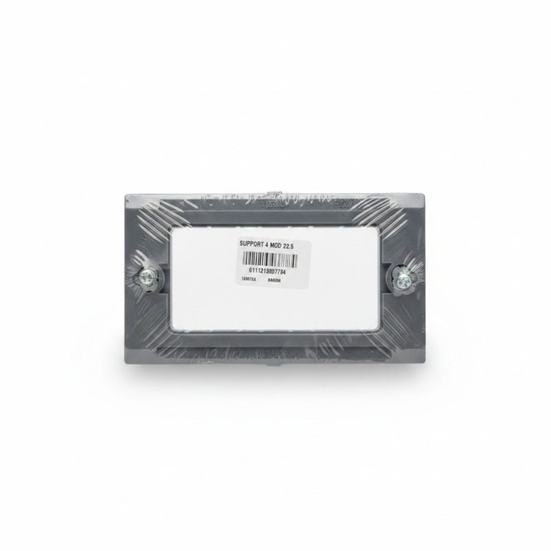 Support 4 modules 22.5 pour appareillage électrique fixe