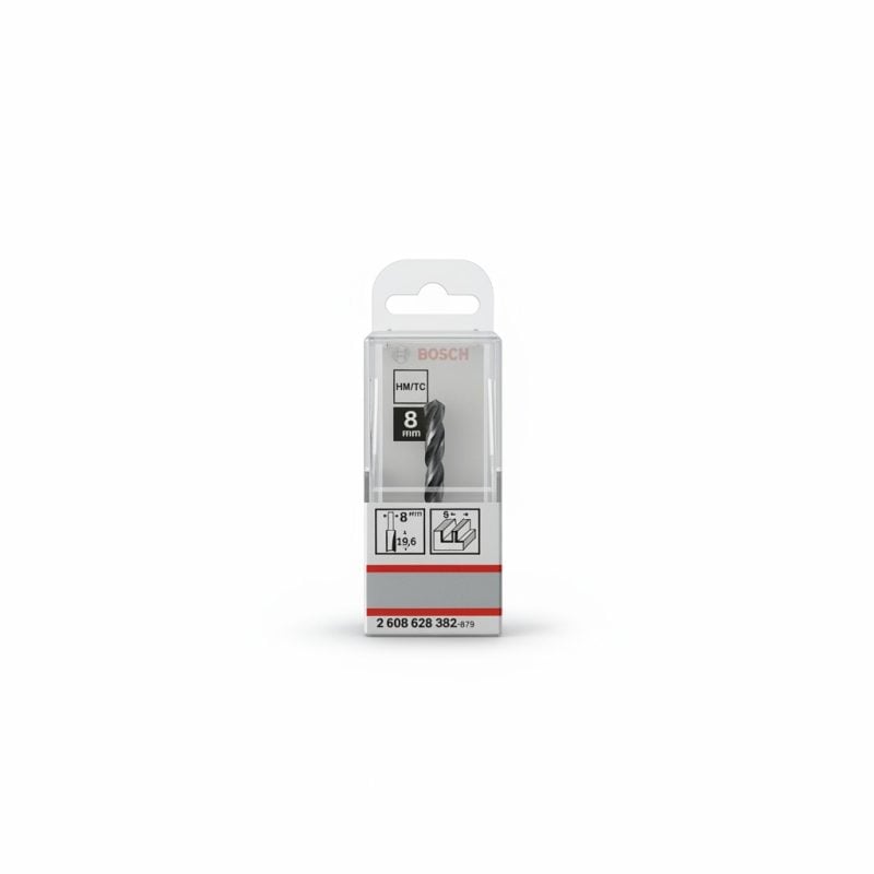 Fraise droite Bosch 2 coupes 9 mm pour défonceuse