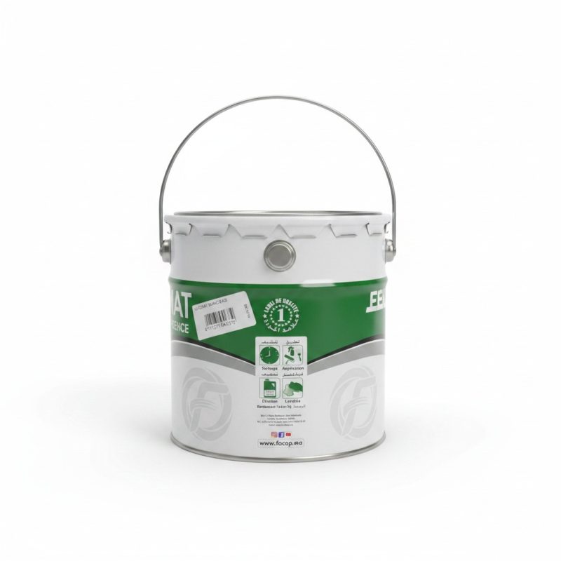 Peinture mate Luxomat Blanc 5 Kg Intérieur/Extérieur FACOP