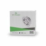Spot Encastrable Rond GU10 Blanc et Chrome Savyalight