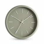 Horloge Murale Design Minimaliste 30 cm Vert Sauge