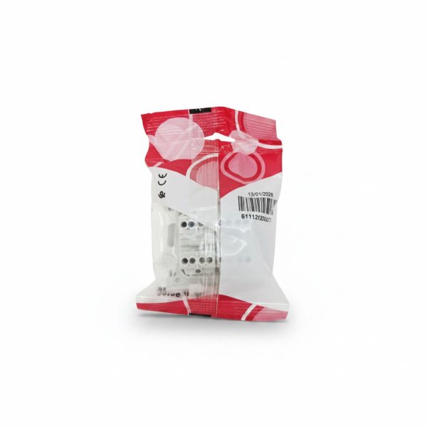 Interrupteur Double Allumage 45 Blanc Ingelec Alyans