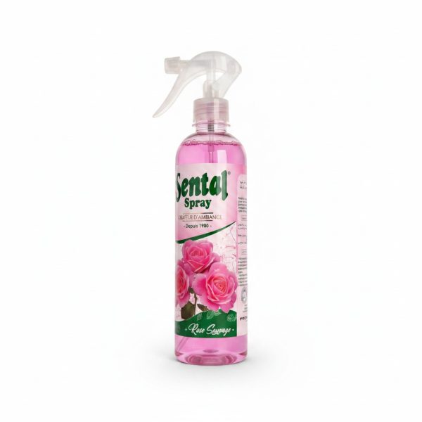 Désodorisant Spray Sental Rose Sauvage 450 ml