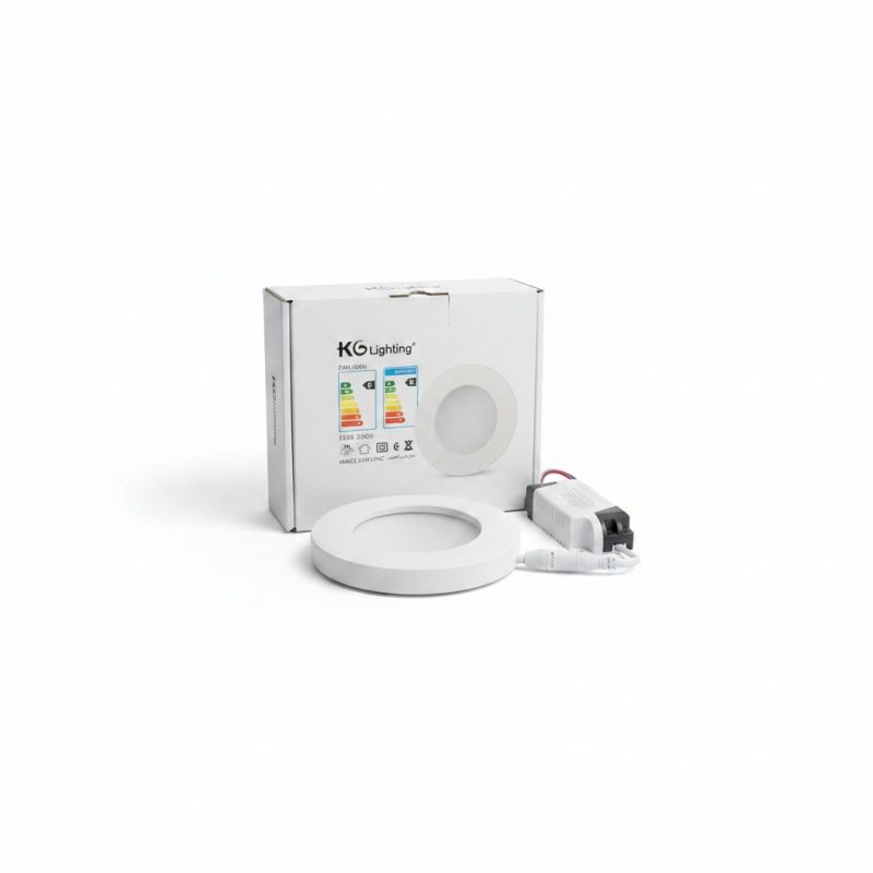 Panel LED Rond Encastrable 8W 4000K KG Lighting