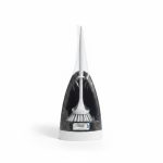 Ensemble brosse WC et support stable en plastique Tuff