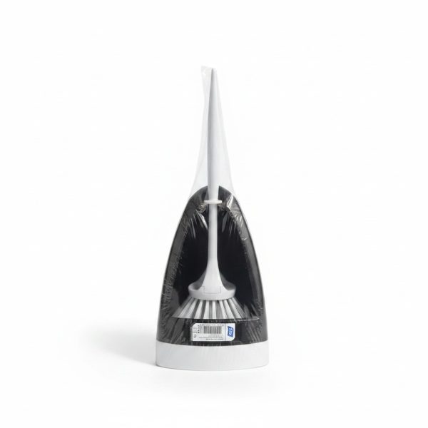Ensemble brosse WC et support stable en plastique Tuff