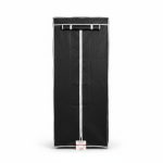 Armoire portable en tissu pour vêtements 57x44x146 cm