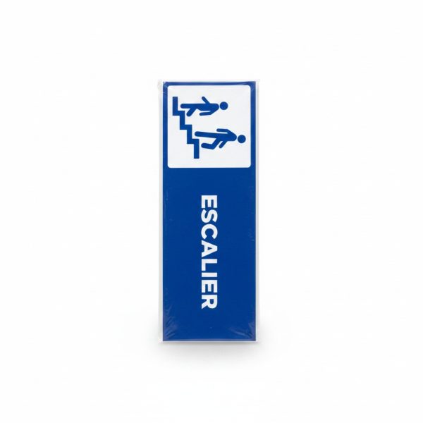 Plaque de signalisation Escalier avec pictogramme