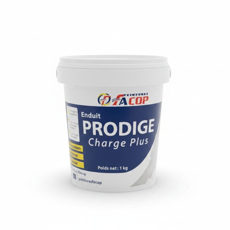 9632831 Enduit de Charge PRODIGE Charge Plus FACOP 1 kg