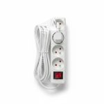 Bloc multiprise 4 prises avec interrupteur 3500W