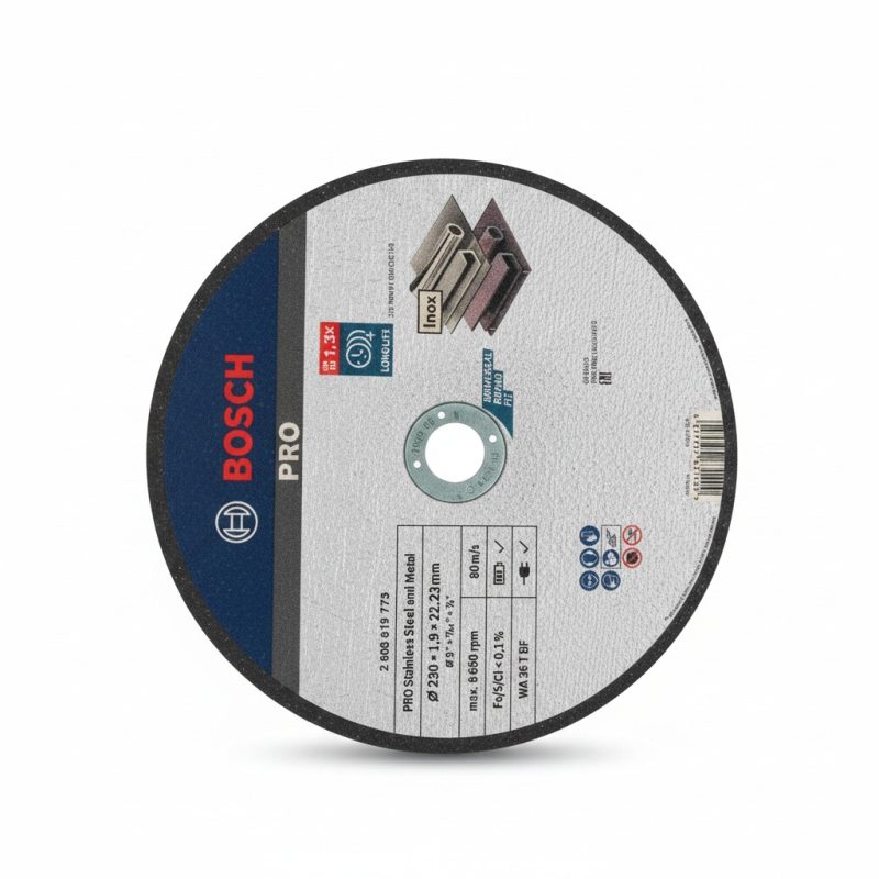 Disque à tronçonner Inox & Métal Bosch Pro 230mm