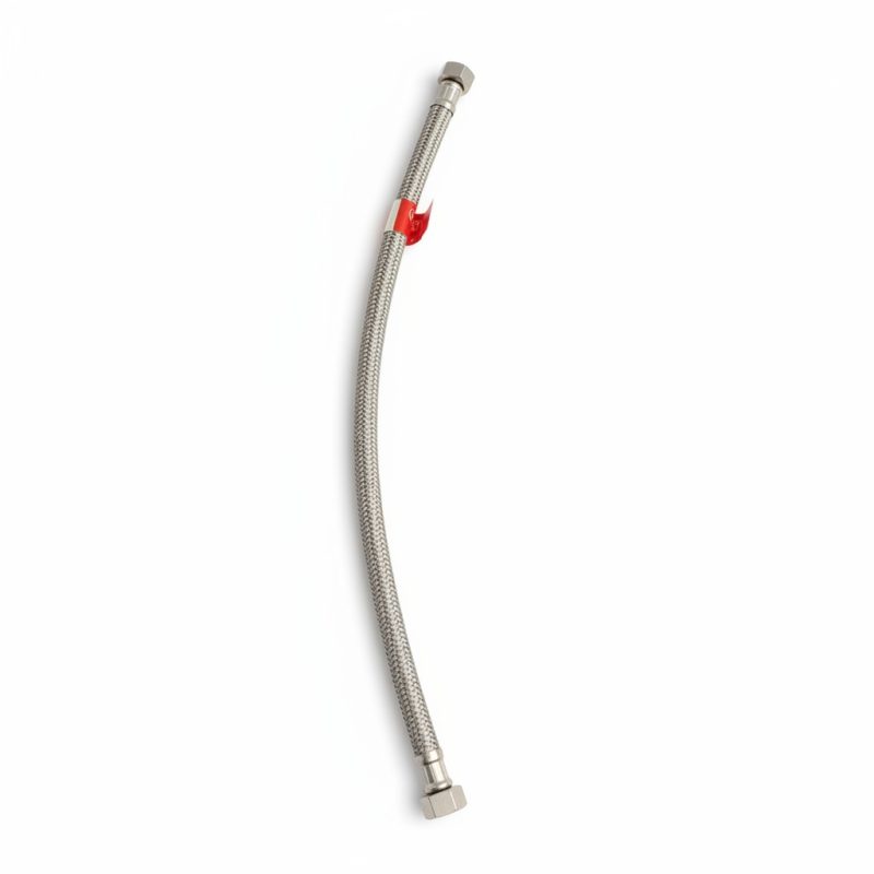 Flexible sanitaire tressé 1/2" M x 3/8" F  40 cm