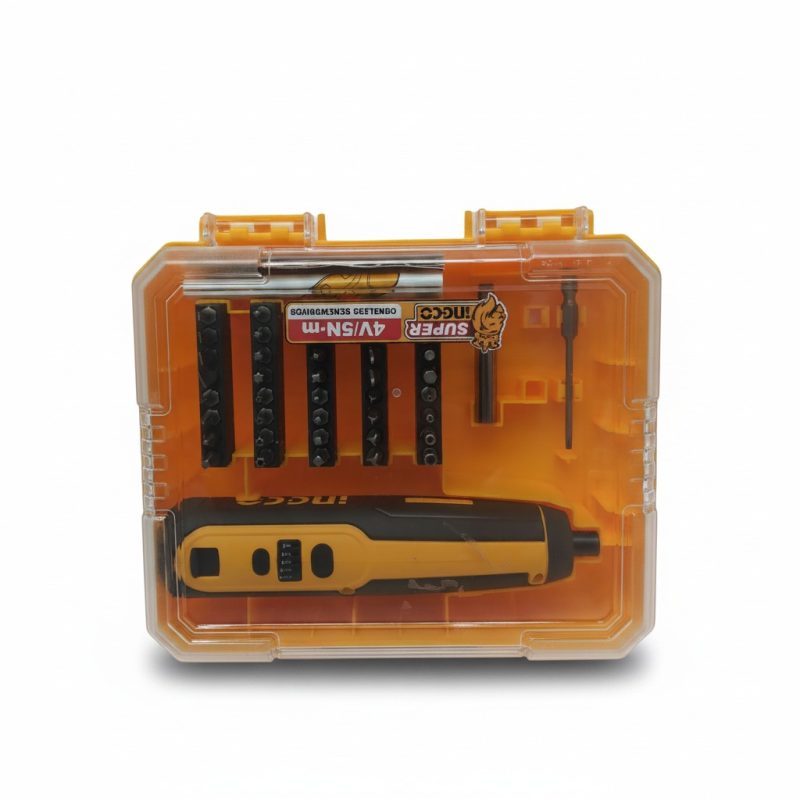 Tournevis sans fil 4V 5Nm avec 42 accessoires INGCO