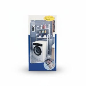 Étagère de Rangement pour Machine à Laver ou WC 3 Niveaux