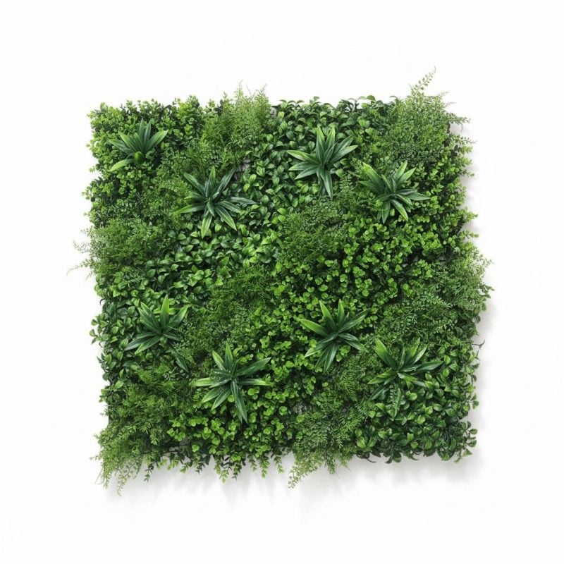 9710311 Dalle Plante Artificielle 1x1m Mur Végétal Décoratif
