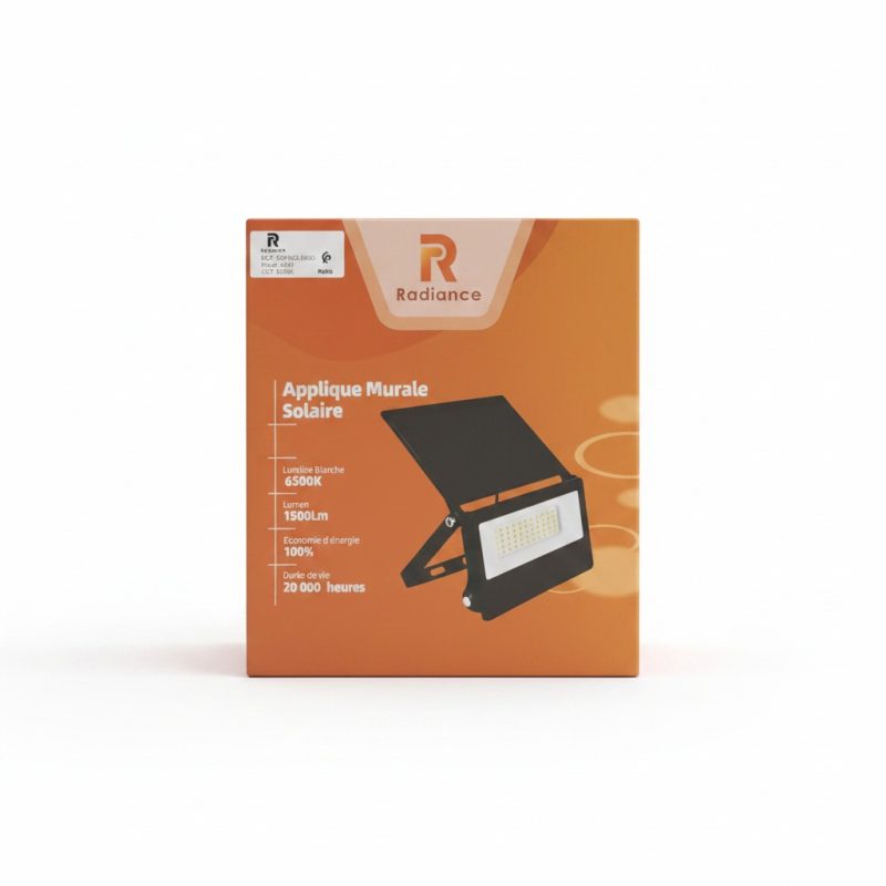 Projecteur Solaire LED 50W avec Détecteur Radiance