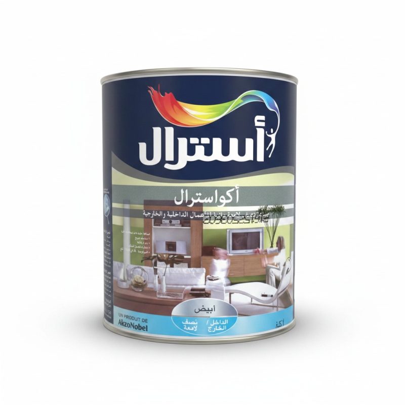 Peinture Aquastral Blanc SemiBrillant 1kg Astral