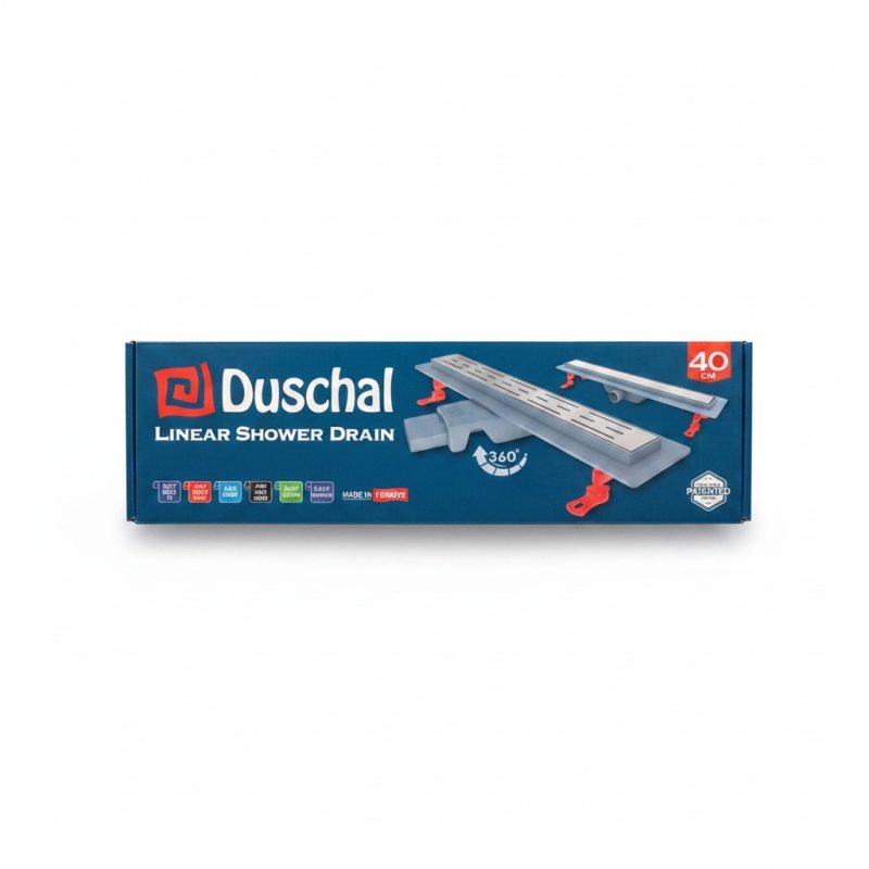 Caniveau de douche Duschal DeltaY 40 cm en inox