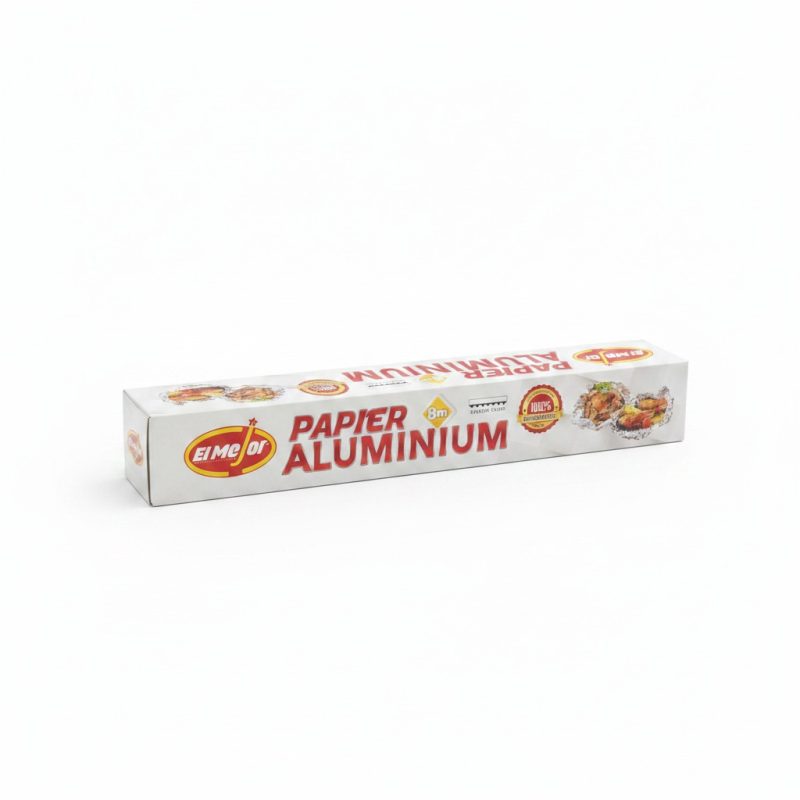 Papier Aluminium 8m Découpe Facile El Mejor