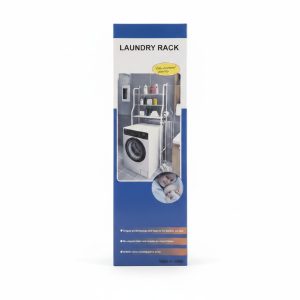 Étagère de Rangement Métal pour Machine à Laver et WC
