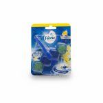 Bloc WC Eau Bleue Parfum Citron 50g Flora
