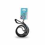 Laisse en Nylon Noir M 120x2,0 cm Leo Pet pour chien