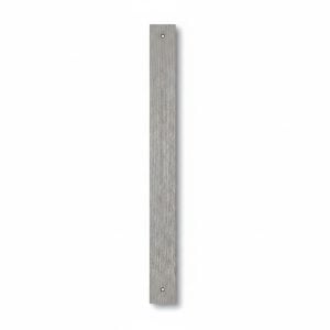Joint Plat Aluminium Adhésif 40mm Argent Cérusé VARO