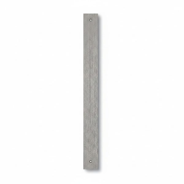 Joint Plat Aluminium Adhésif 40mm Argent Cérusé VARO