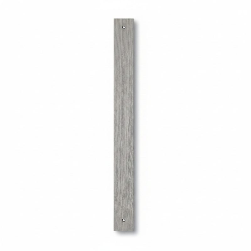 9705551 Joint Plat Aluminium Adhésif 40mm Argent Cérusé VARO