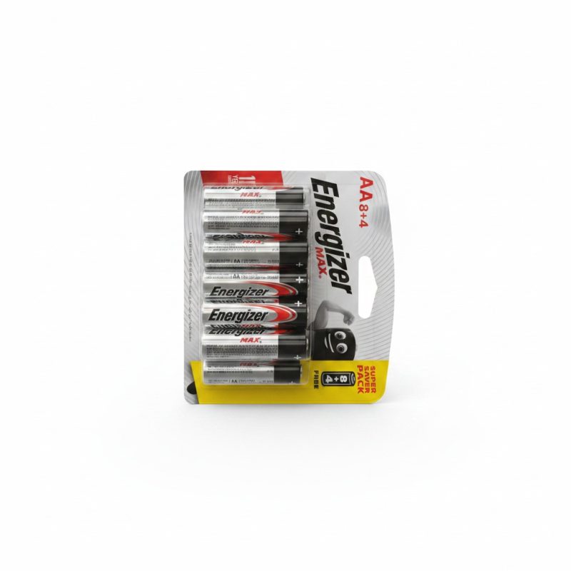 Piles Alcalines AA LR6 Energizer MAX (Pack de 12)