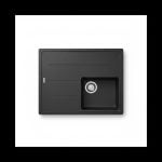 Évier à Encastrer 1 Bac Franke BFG 611-86 Noir Mat 86x50 cm