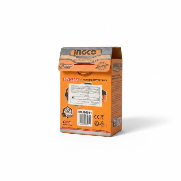 Batterie Lithium-Ion 20V 2.0Ah FBLI20011 INGCO
