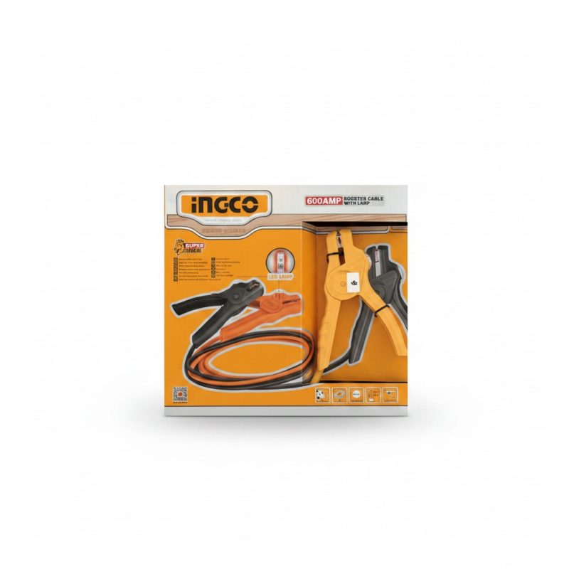 Câbles de démarrage 600A avec lampe LED INGCO