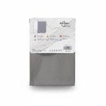 Rideau de douche gris 180x180cm en polyester