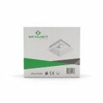 Spot Encastrable Carré Fixe GU10 Blanc Savvyalight LS-M933