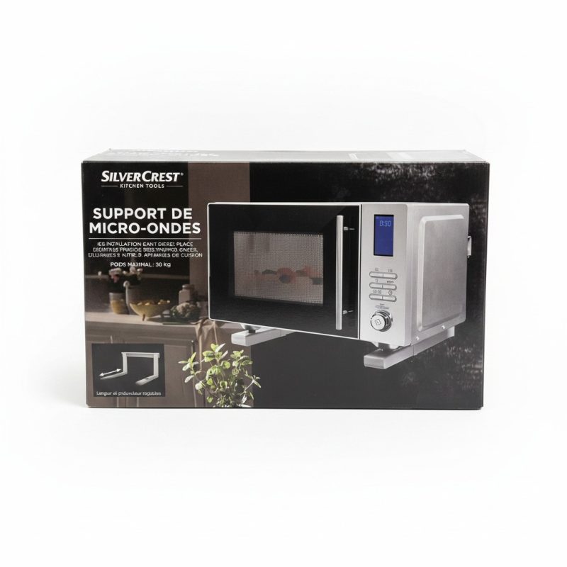 Support Mural pour Microondes Réglable Silvercrest 30kg