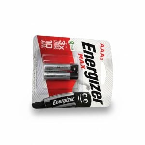 Piles Alcalines AAA LR03 Energizer MAX (Pack de 2)