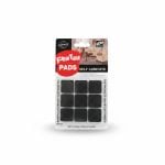 Patins en caoutchouc autocollants Weikang (Lot de 9)