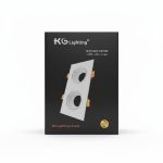 Spot Carré Encastrable Double 2xGU5.3 KG Lighting