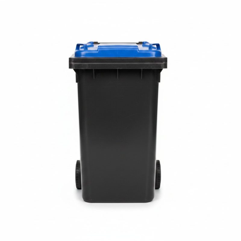 Poubelle Conteneur 100L à Roulettes Bleu Tayg