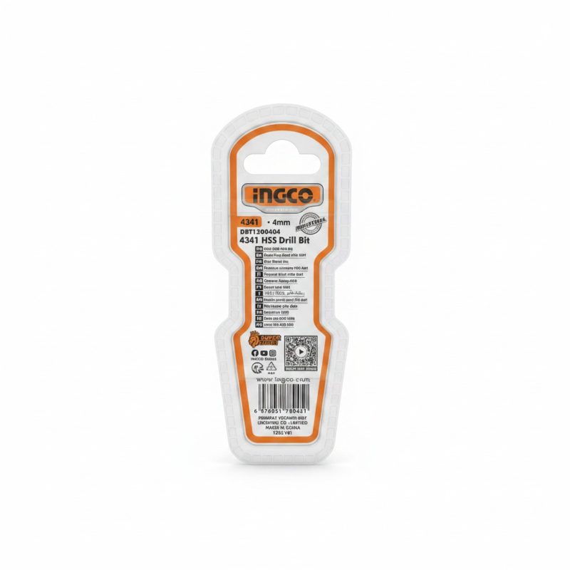 Foret à métaux HSS 4341 Ø 4mm INGCO