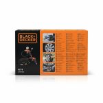 Kit 6 accessoires compresseur BLACK+DECKER - Gonflage & Soufflage