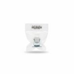 Roue fixe blanche D40 mm sans frein pour meuble