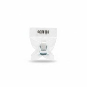 Roue fixe blanche D40 mm sans frein pour meuble
