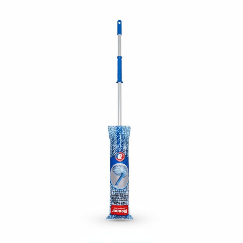 Vadrouille Twist Mop Microfibre Kleaner avec Manche 120 cm