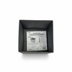Bac de Rangement Tissu Imprimé Gris 25x25x25cm