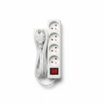 Bloc multiprise 4 prises avec interrupteur 3500W