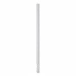 Rail pour rideaux en aluminium pour pose murale ou plafond