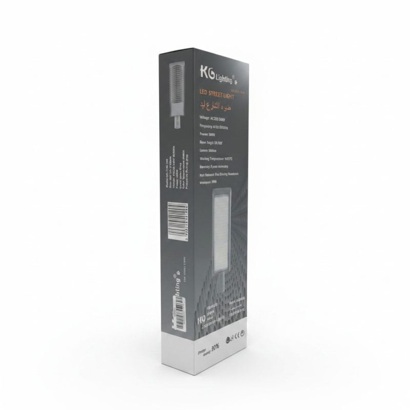 9665151 Luminaire Éclairage Public LED 100W 6500K IP66 KG Lighting